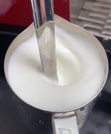 espresso steam tip steaming milk